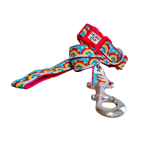 Rainbow Dog Lead - Leash