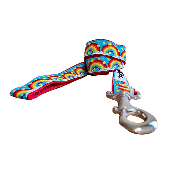 Rainbow Dog Lead - Leash