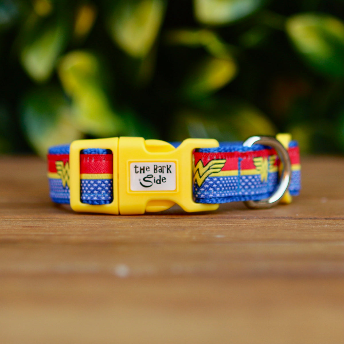 Wonder Woman Dog Collar – Adjustable Standard Collar For Small To Large Dogs – Made In USA - View #3