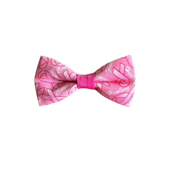 Breast Cancer / Pink Ribbon Bow Tie