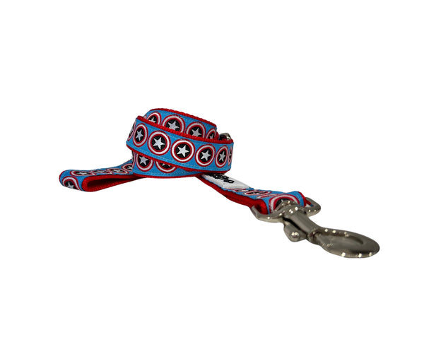Captain America Inspired Dog Lead - Leash