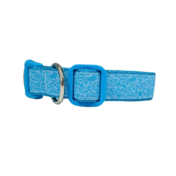 Frangipani Paradise Dog Collar: S-L