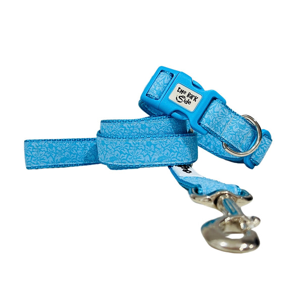 Frangipani Paradise Dog Collar: S-L
