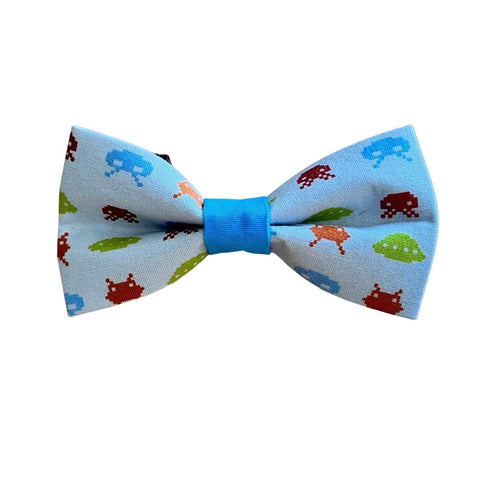 Space Invaders Bow Tie