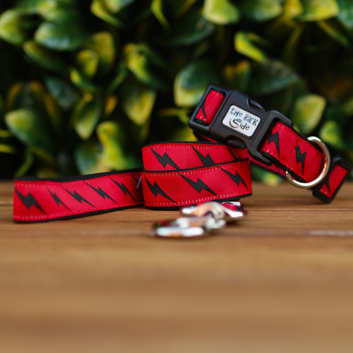 Lightning Bolt Dog Lead / Dog Leash The Bark Side Dog Collars