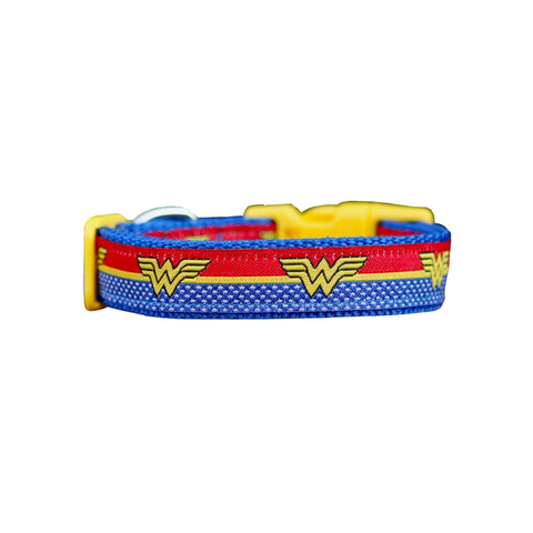 Wonder Woman Dog Collar / XS - L