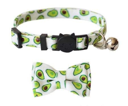 Breakaway cat collar with bow best sale